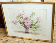 TWO RON DEVEAU "STILL LIFE" WATERCOLOURS