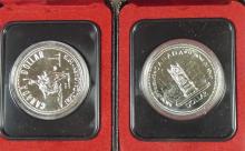 5 CANADIAN SILVER PROOF DOLLARS