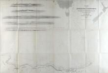 RARE CHART OF THE ANTARCTIC CONTINENT, 1840