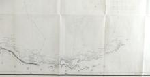 RARE CHART OF THE ANTARCTIC CONTINENT, 1840