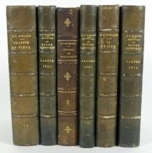 6 LEATHER BOUND BOOKS