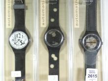 3 NEW SWATCH WRISTWATCHES