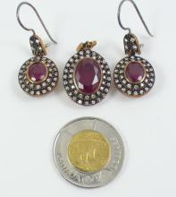 PENDANT & EARRINGS