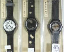 3 NEW SWATCH WRISTWATCHES