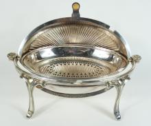 SILVERPLATED BREAKFAST DISH