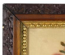 TWO ANTIQUE FRAMES