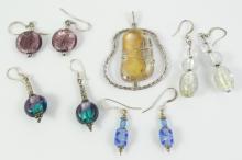 MURANO & STERLING JEWELLERY