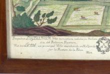 PAIR OF RARE PANORAMIC VIEWS CIRCA 1750