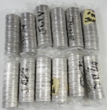 UNCIRCULATED CANADIAN QUARTERS