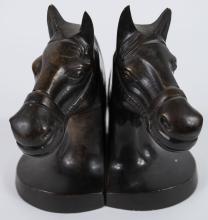 PAIR OF "HORSE" BOOKENDS