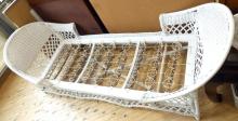 ANTIQUE WICKER LOUNGE
