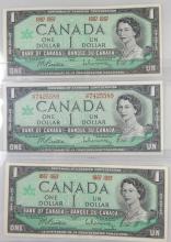 CANADIAN UNCIRCULATED $1 NOTES