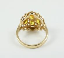 VINTAGE CITRINE RING