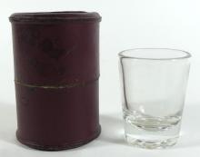 19TH CENTURY CAPTAIN'S DRAM GLASS