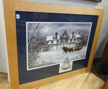 THREE FRAMED WALTER CAMPBELL PRINTS