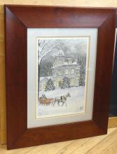 THREE FRAMED WALTER CAMPBELL PRINTS