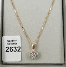 DIAMOND PENDANT NECKLACE