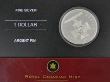 3 CANADIAN PROOF SILVER DOLLARS