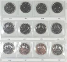 CANADIAN NICKEL ALLOY COINS