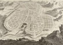 A NEW PLAN OF OLD JERUSALEM, CIRCA 1725-1732