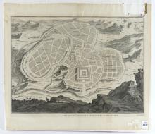 A NEW PLAN OF OLD JERUSALEM, CIRCA 1725-1732