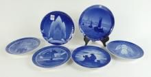 6 ROYAL COPENHAGEN PLATES