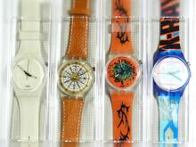 4 NEW SWATCH WRISTWATCHES