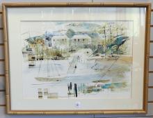PAIR OF ALFRED BIRDSEY WATERCOLOURS