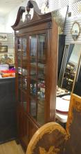 VINTAGE MAHOGANY CORNER CABINET