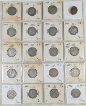 40 CANADIAN SILVER QUARTERS