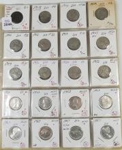 40 CANADIAN SILVER QUARTERS