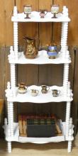 PAINTED WHAT-NOT SHELF