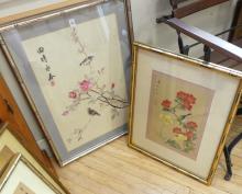 SIX PIECES OF ASIAN ARTWORK