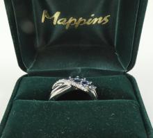 SAPPHIRE & DIAMOND RING