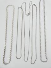 9 STERLING CHAINS