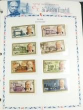 CHURCHILL COMMEMORATIVE STAMPS