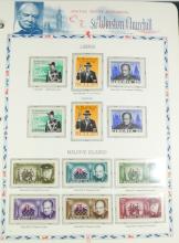 CHURCHILL COMMEMORATIVE STAMPS