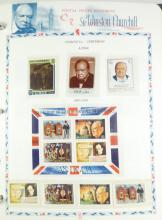 CHURCHILL COMMEMORATIVE STAMPS