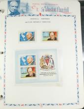 CHURCHILL COMMEMORATIVE STAMPS