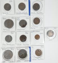 CANADIAN CENTS & TOKENS