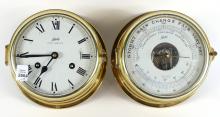 PAIR OF NAUTICAL BULKHEAD INSTRUMENTS