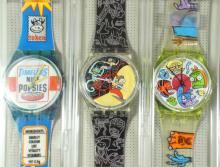 5 NEW SWATCH WRISTWATCHES