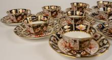 SET DERBY CUPS & SAUCERS
