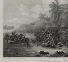 THE DEATH OF CAPTAIN COOK, 1785