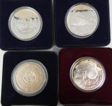 4 CANADIAN SILVER DOLLARS