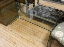 RETRO GLASS COFFEE TABLE