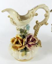 2PCS. CAPODIMONTE