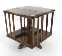 ANTIQUE LIBRARY STAND