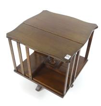 ANTIQUE LIBRARY STAND