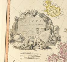 1791 MAP OF EUROPE